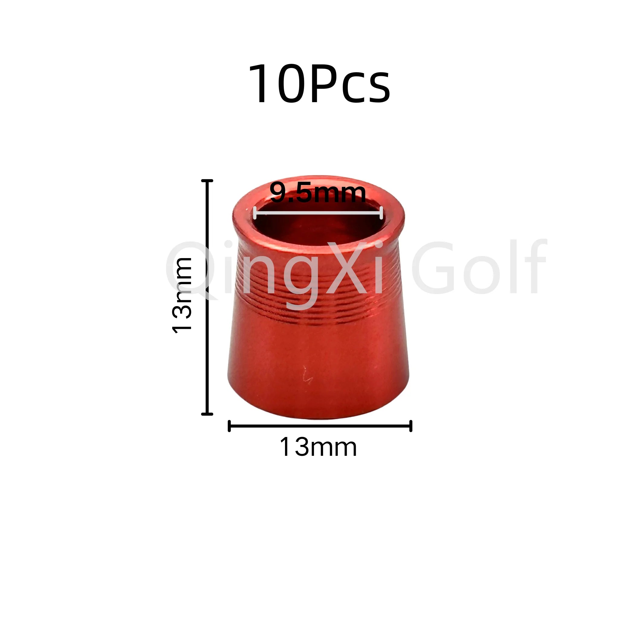 Golf Club Shaft Assembling Accessories Aluminum Material Sleeve Ferrules Fit Driver Fairway Wood Hybrid Carbon Irons Shaft Club