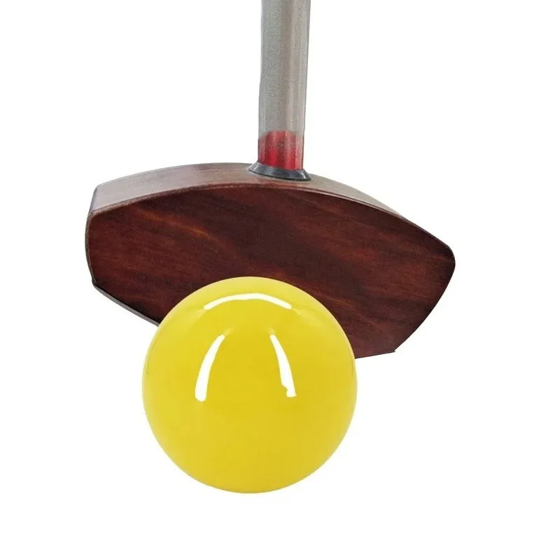 Smooth Practice Golf Balls - Durable Training Golf Balls for Park/Backyard Drilling, Low Flight Anti-Loss
