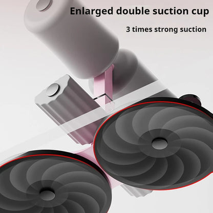 Foldable Sit-Up Assistant With Resistance Bands Non-Slip Base Core Trainer For Home Gym Ab Workout Yoga Fitnes