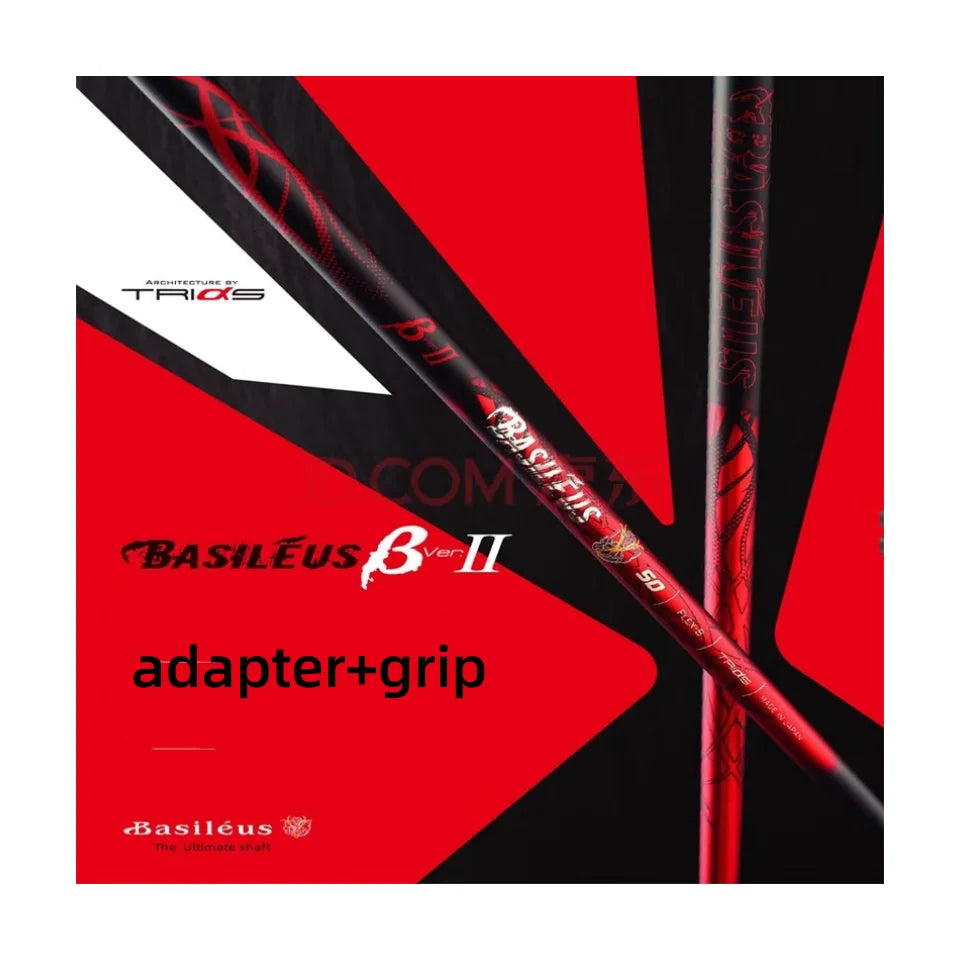 New Basileus-Graphite Shaft with Free Assembly Sleeve and Grip Generation II, Graphite Shaft, New Club Shafts
