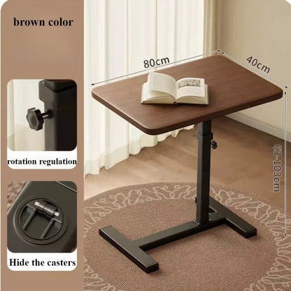 Bedside Table Mobile Lift Computer Desk Living Room Sofa Side Table Folding Desk Bedroom Simple in Bed Study Tables Workbench