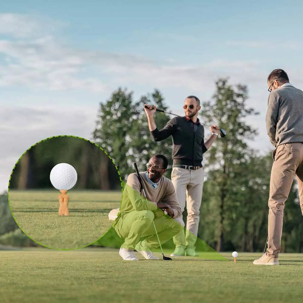 Pack of 20 Plastic Golf Tees Lady Tees Woman Golf Tees Nude Golf Tees for Golf Training