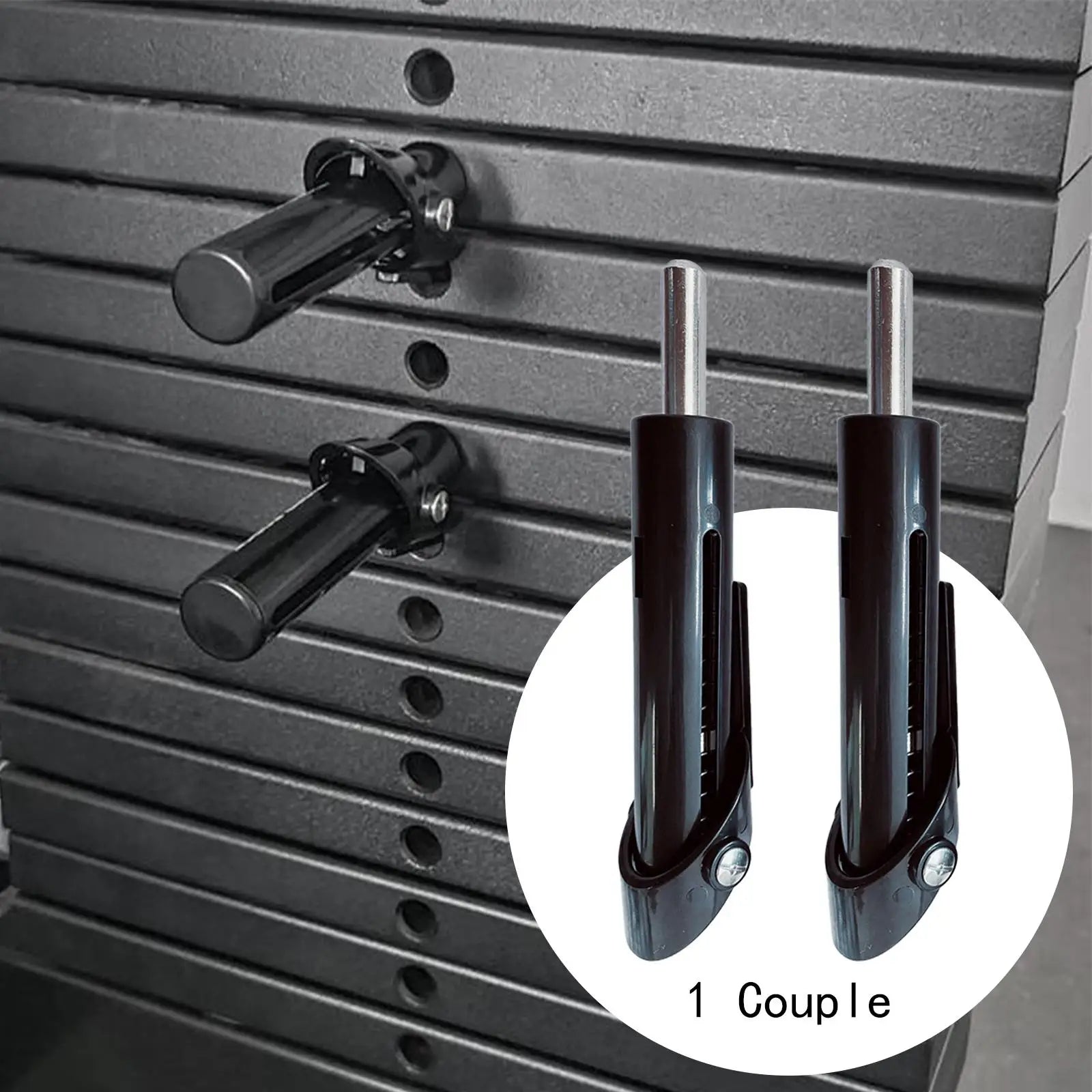 2x Weight Stack Pin Gym Equipment Weight Loading Pin Universal Portable Multifunction Accessories Weight Stack Replacement