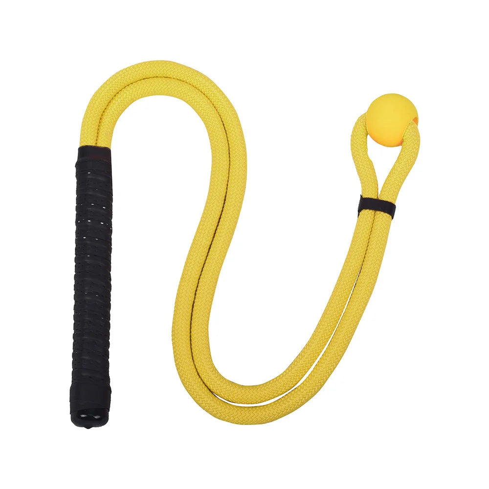 Golf Swing Rope Training Aid Fitness Equipment Trainer With Eva Ball For Practice Posture Corrector Exercise Assistance Work