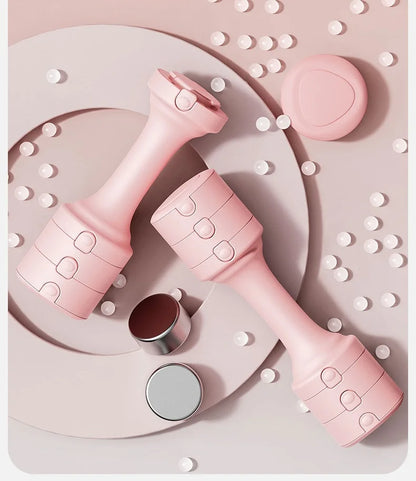 Adjustable Men Dumbbells Can be disassembled Strength Training Electroplated Dumbbells Fitness  Woman Dumbbell Exercise Fitness