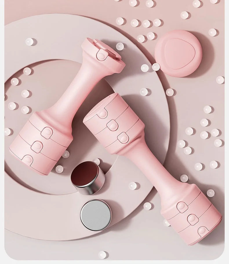 Adjustable Men Dumbbells Can be disassembled Strength Training Electroplated Dumbbells Fitness  Woman Dumbbell Exercise Fitness