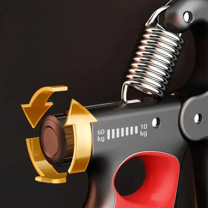 Grip Strength Trainer 11.02-220.46lbs Fitness Gym Training Hand Gripper Forearm Muscle Exerciser Five-Finger Grip Strengthener