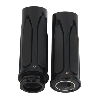 Motorbike Handlebar Handle Bar End Hand Grips For Harley Touring Road King Electra Street Glide Sportster 883 XL Dyna Motorcycle
