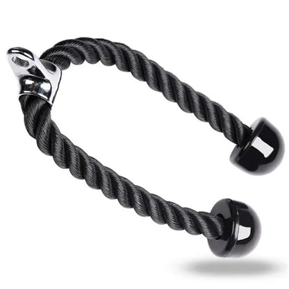 Tricep Rope Cable Attachment – Push/Pull Gym Handle