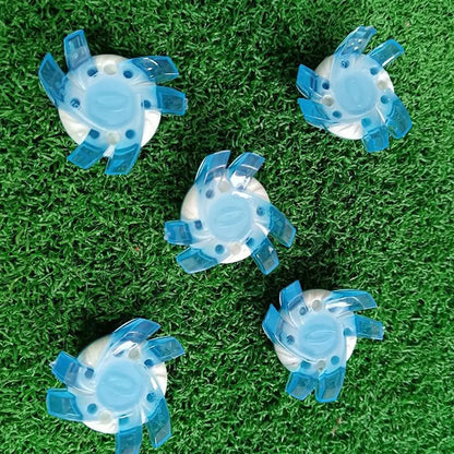 Golf Shoe Spikes Replacements 12 Pieces Footwears Anti Slip Golf Cleat Quick Twist Golf Spikes Golf Cleats Portable Wrench Screw