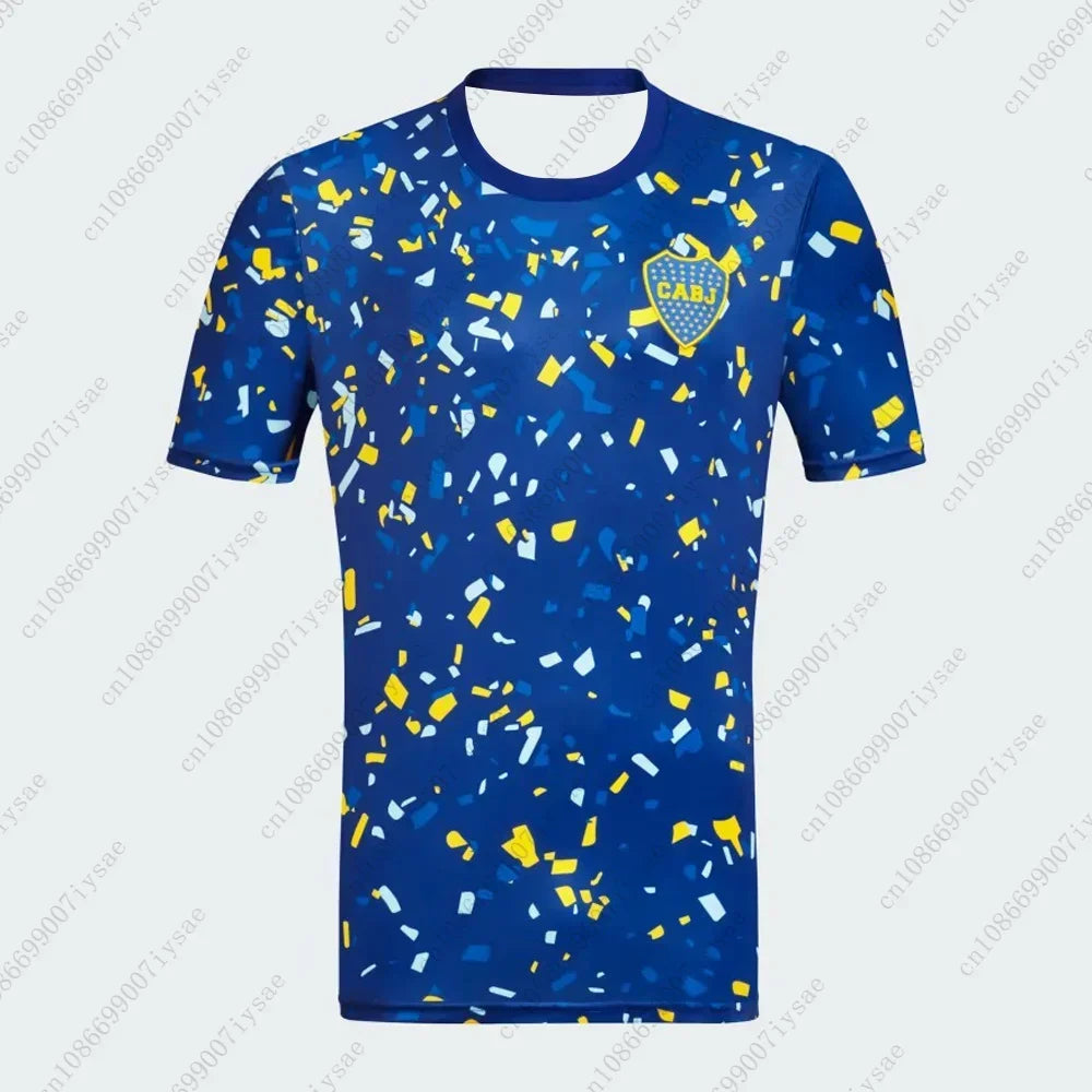 2025 Summer Hot Sale Newest Arrival Style Boca Soccer Uniform Men's and Women's Soccer Jerseys Adult Breathable Quick-Drying Top