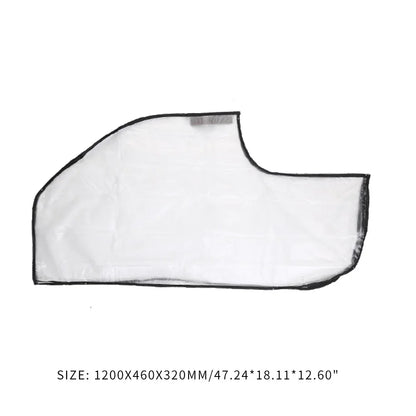 Golf Bag Hood Rain Cover with Zipper Golf Bag Protector Dustproof Waterproof Shield Anti-Static Outdoor Golf Supplies