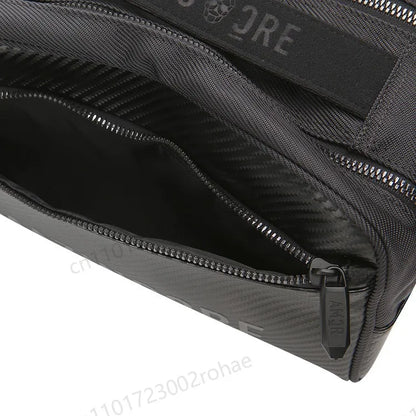 Golf Bag Handbag - Pure Black Storage Bag Sports Bag Double Layer Storage Lightweight Design