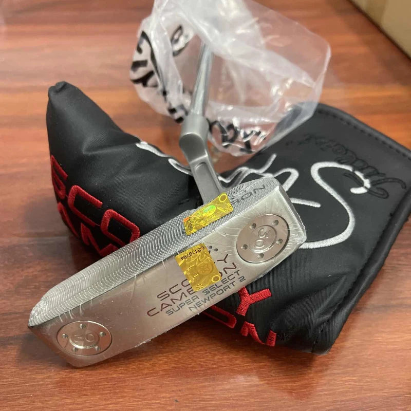 Golf Clubs Men's Putter Low Center Of Gravity With Ball Picking Function Aiming Line Putters