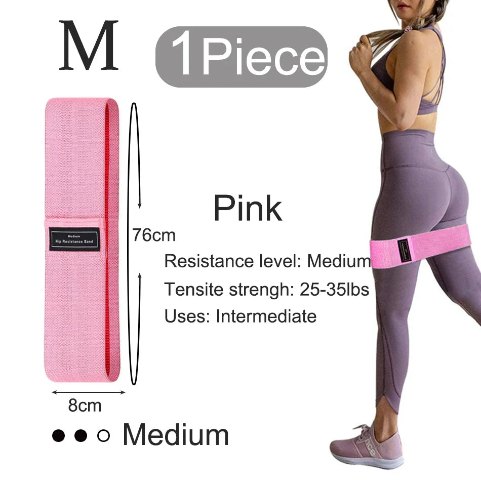 WOSWEIR Elastic Resistance Bands Set for Workout