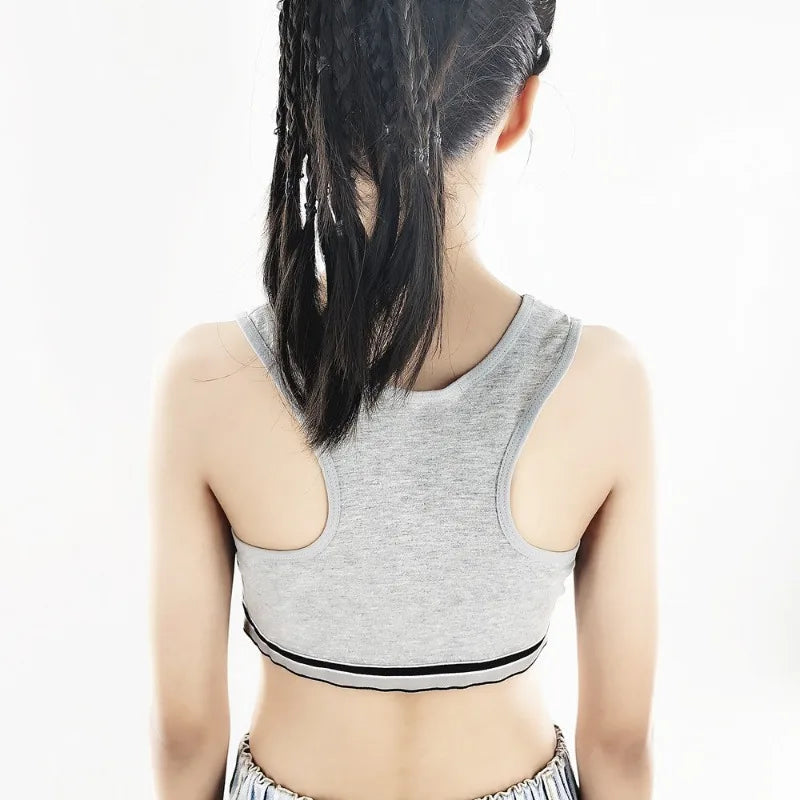 Teenagers Student Lingerie Brassiere Sport Maiden Girl Comfy Underwear Bra Girl Teen Top Sport Bras Sports Bra For Women Gym