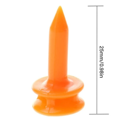 100Pcs Professional Short Golf Tees Plastic Step Down Cactle Tees Double Deck Golf Tees for Golf Practice Part