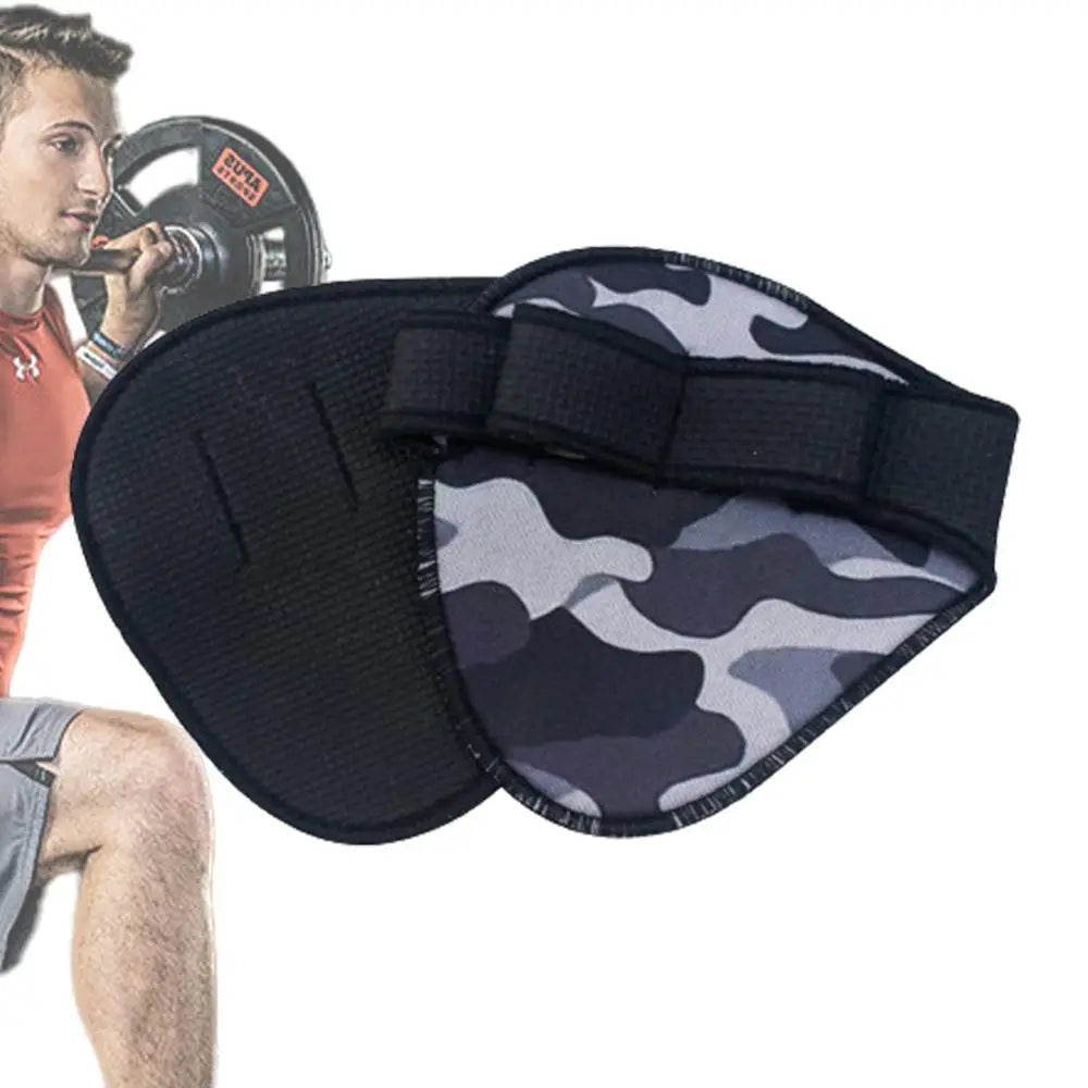 Gym Hand Grips 4 Fingers Neoprene Workout Grips The Alternative To Weight Lifting Gloves For Calisthenics Weightlifting Pull-Ups