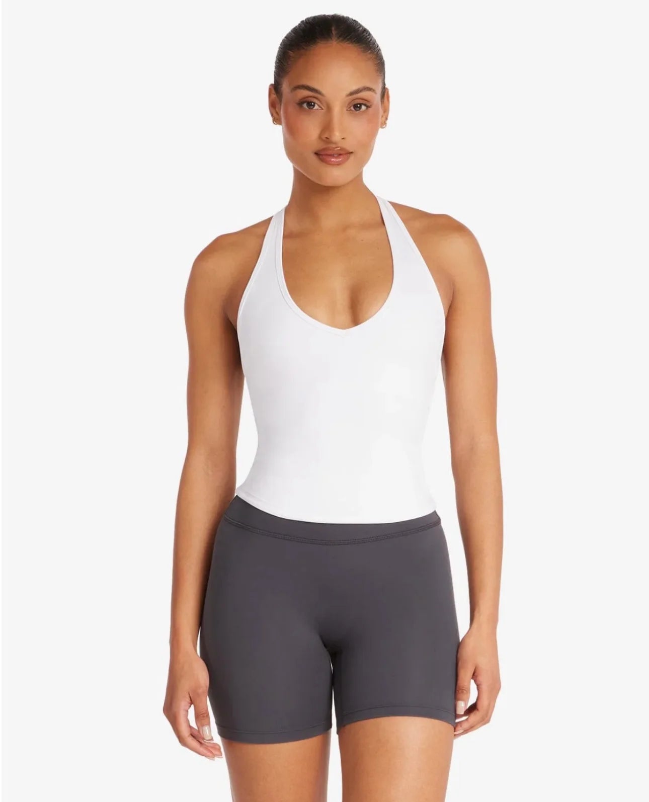 CSB Backless X-shaped Neckline Sports Bra Form Series Fitness Yoga Training Sports Bra High Elasticity Top