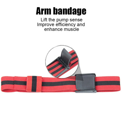 Blood Flow Restriction Band Bodybuilding BFR Training Belts Heavy Weight Lifting Elastic for Men Women Fitness Gym Equipment