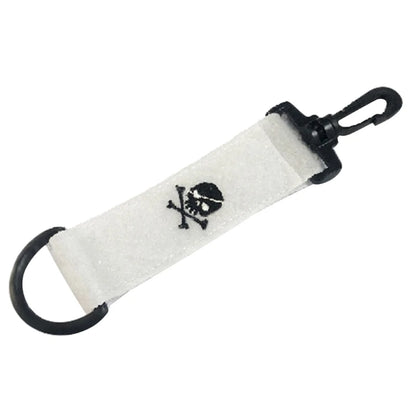 Double Sided Golf Balls Hands Cleaning Clubs Golf Towel Clip with Carabiner Hook 448D