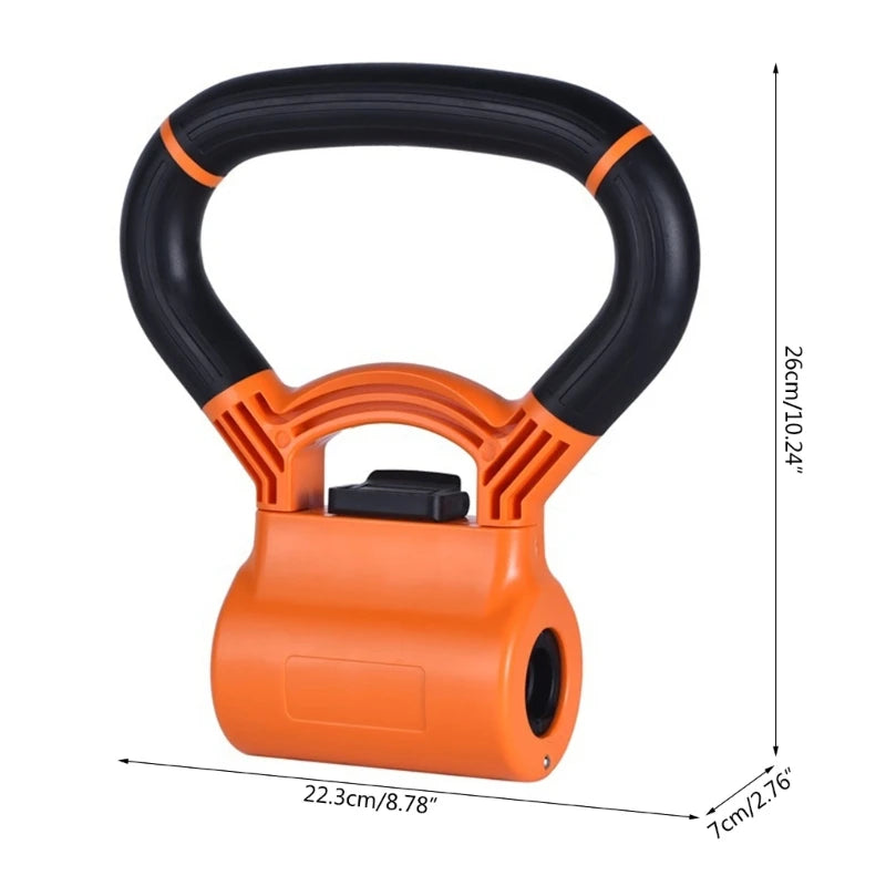 Adjustable Dumbbells Kettlebells Grip Handle Portable Fitness Training Handle Converts Your Dumbbells Into Kettlebells