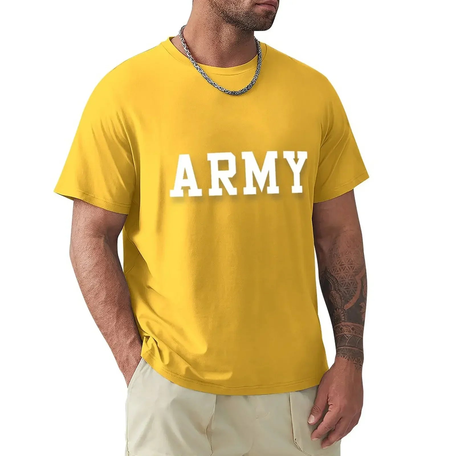tees hippie clothes funnys mens t shirt graphic ARMY - Cal Robertson Zero Day T-Shirt  clothes sweat men clothings streetwear