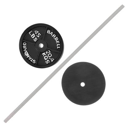 Barbell Model Mini Infant Toys Dumbbel Dollhouse Miniature Ornament Decoration Small Plastic Fitness Accessories for