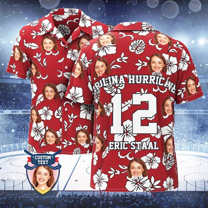 Custom Sports Soccer Team Uniform DIY Name 2025 Summer Male Clothing Outdoor Flower Personality Face Funny Shirts Blouse Tee Top