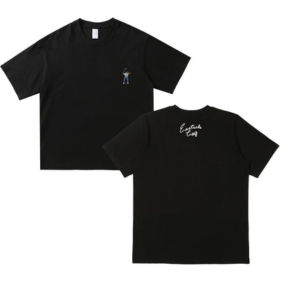 Summer New Golf T-shirt Unisex Golf Round Neck Top Breathable Loose Sports T-shirt Golf Wear for Men and Women