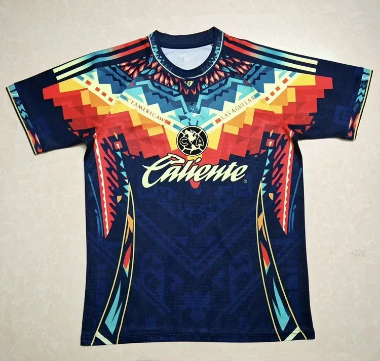 24/25 New Club America Soccer Jerseys T-shirt Vintage Sports Men Women Clothes Unisex Tee Clothing Outdoor Kids Short Sleeve Top