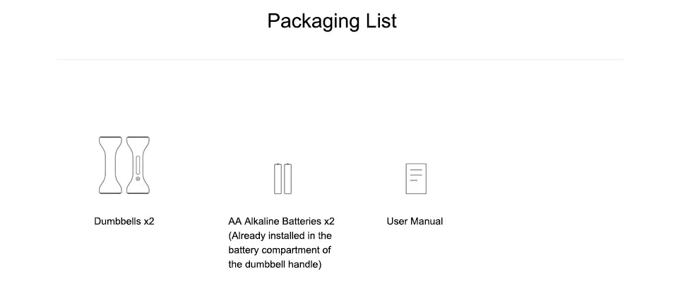 Xiaomi Mijia Smart Dumbbells Men and Women Home Fitness Muscle Shaping Arm Light Weight LED Display Suitable For Mi Home APP