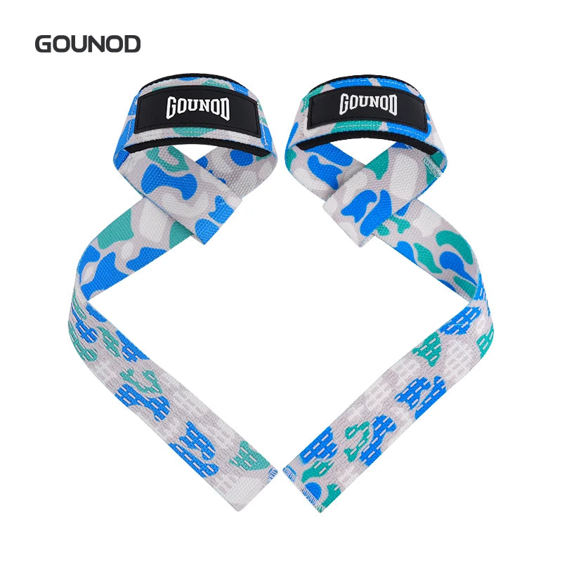 1/3sets TWeightlifting Straps Anti-Slip Silicone Lifting Wrist Straps Strength Training Deadlifts Crossfit Hand Grips Wrist