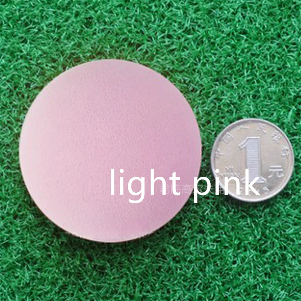 20Pcs 50mm Golf Practice Balls EVA Foam Soft Monochrome Balls for Outdoor Golf Ball for Golf Training Solid Color