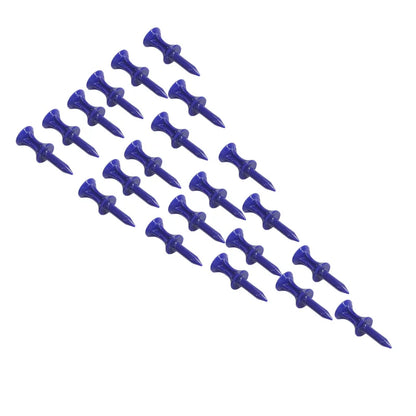 50 Pcs/Pack Professional Golf Tees 25mm-51mm Castle Orange Golfer Accessory Plastic golf tees perfect for Teeing the ball