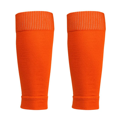 1 Pair Sports Safety Shin Pads Sleeves Football Shin Holder Instep Socks Nylon Fitness Leg Guard Sleeves for Kids Boys Men