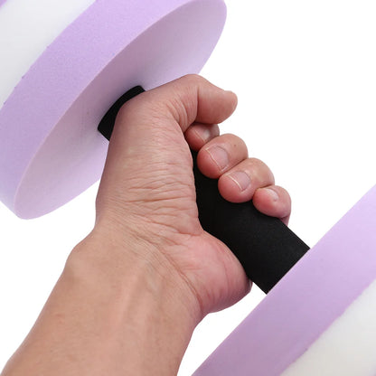 3pcs Water Floating Dumbbells Aqua Barbell Pool Exercise EVA Foam Resistance Weights Swimming Aerobics Fitness Accessories