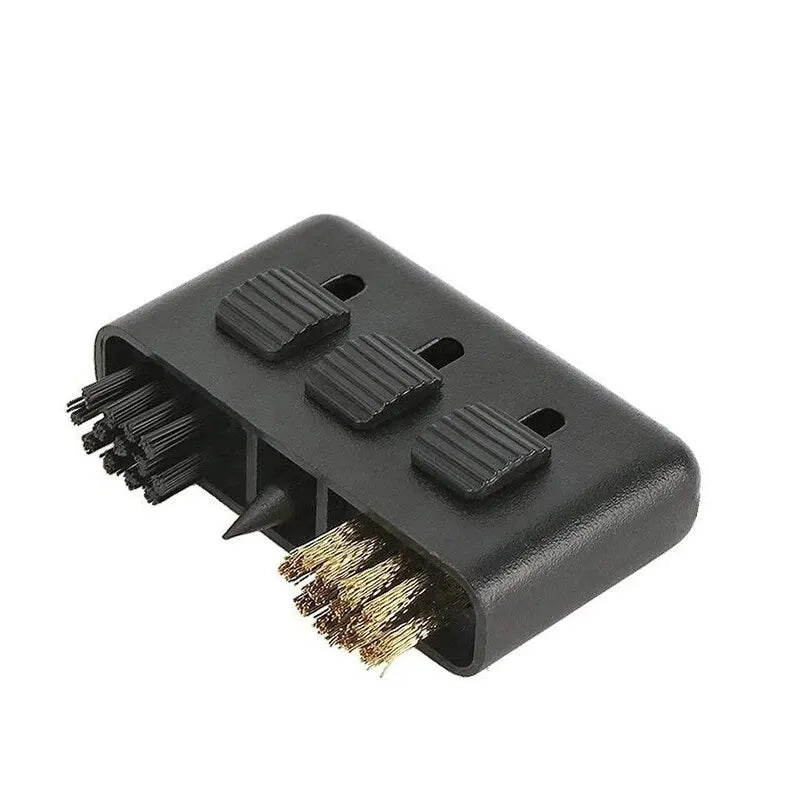 Golf Cleaning Brush Copper Hair Three-in-one Club Brush Ball Head Brush Three-hole Brush Copper Brush Golf Supplies