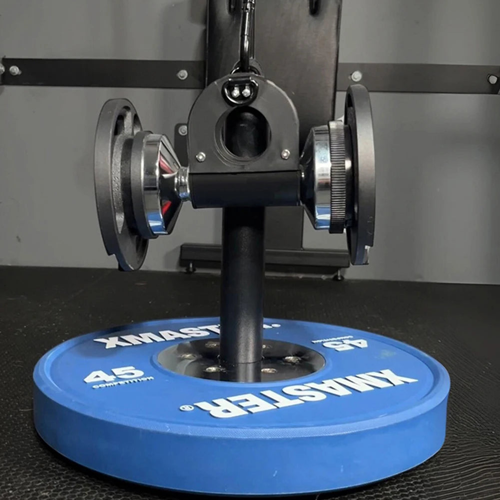 U Shaped Clip Barbell To Landmine Adapter Load Dumbbells on Barbells Barbell Clip Turn Bars Into Landmines for Weightlifting