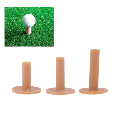 Golf Ball 65mm 50mm Unbreakable Plastic Pegs Tees 50Mm Adjustable Height Durable Golf Training Accessories Sport