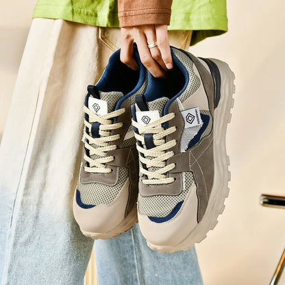 Safety Shoe Men Work Shoes Lightweight Comfortable Safety Sneakers with Steel Toe Caps Breathable Non-Slip male Work Sneakers