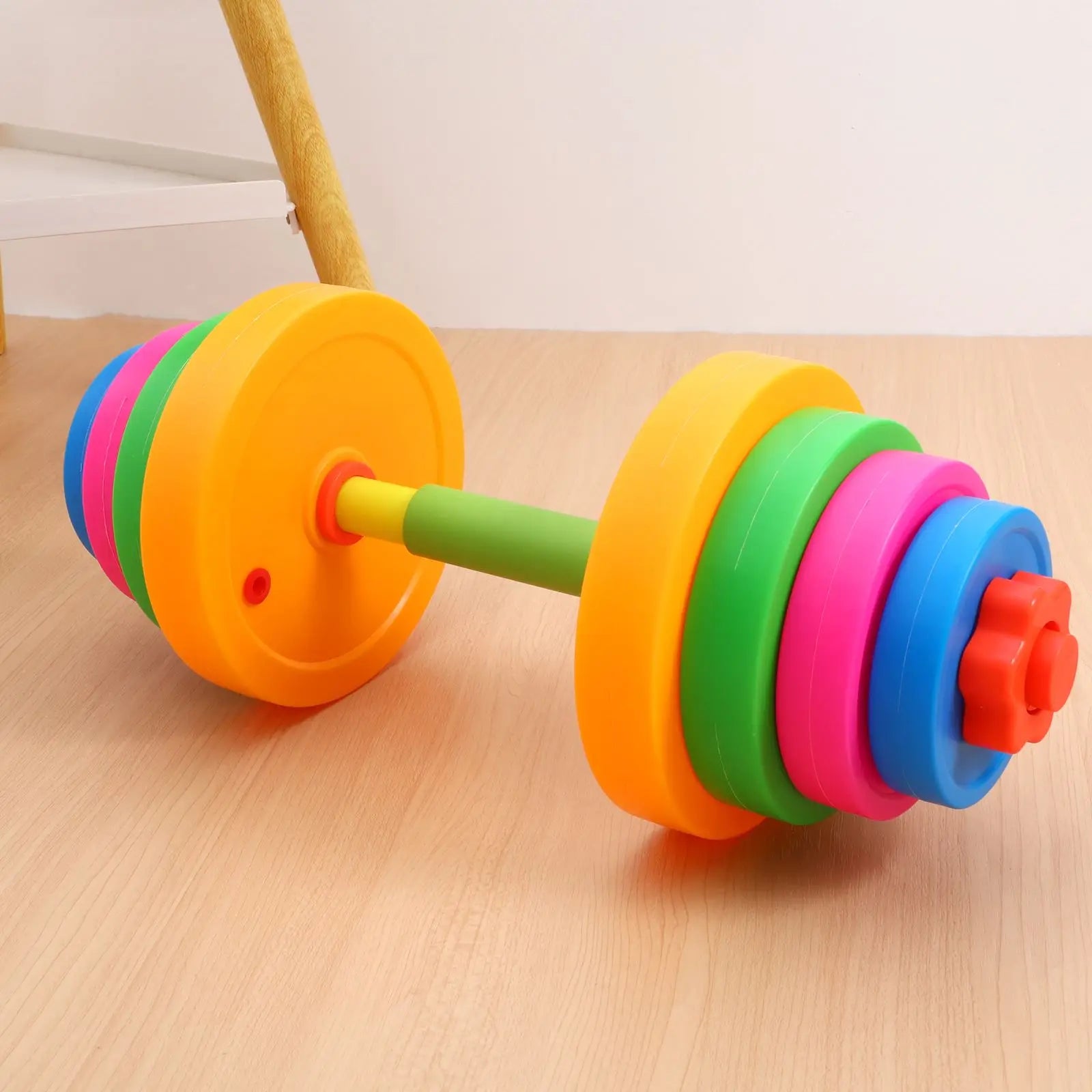 Children Dumbbell Toy Plastic Dumbbell Kids Kindergarten Arm Training Dumbbel Equipment Exercise Dumbbell Hand Weight for Kids