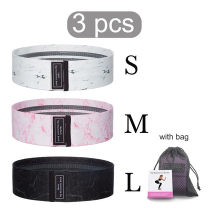 WOSWEIR Elastic Resistance Bands Set for Workout