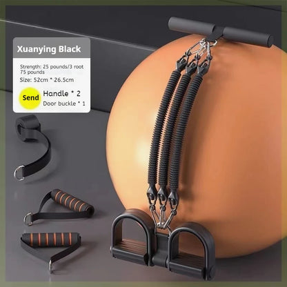 Pedal Tension Rope Back Abdominal Waist Strength Training Pull Rope Gym Equipment Hand expander