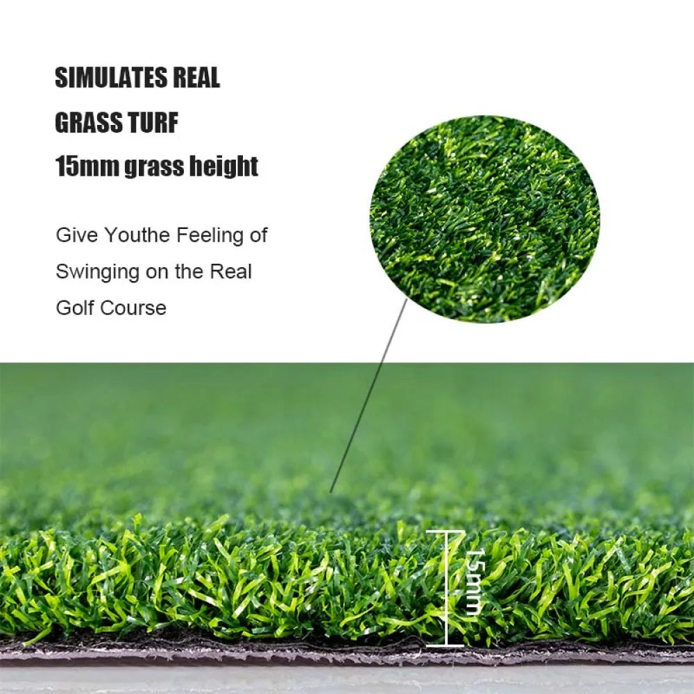 3.8'x5' Golf Hitting Mat – Artificial Turf