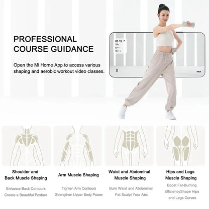 Xiaomi Mijia Smart Dumbbells Men and Women Home Fitness Muscle Shaping Arm Light Weight LED Display Suitable For Mi Home APP