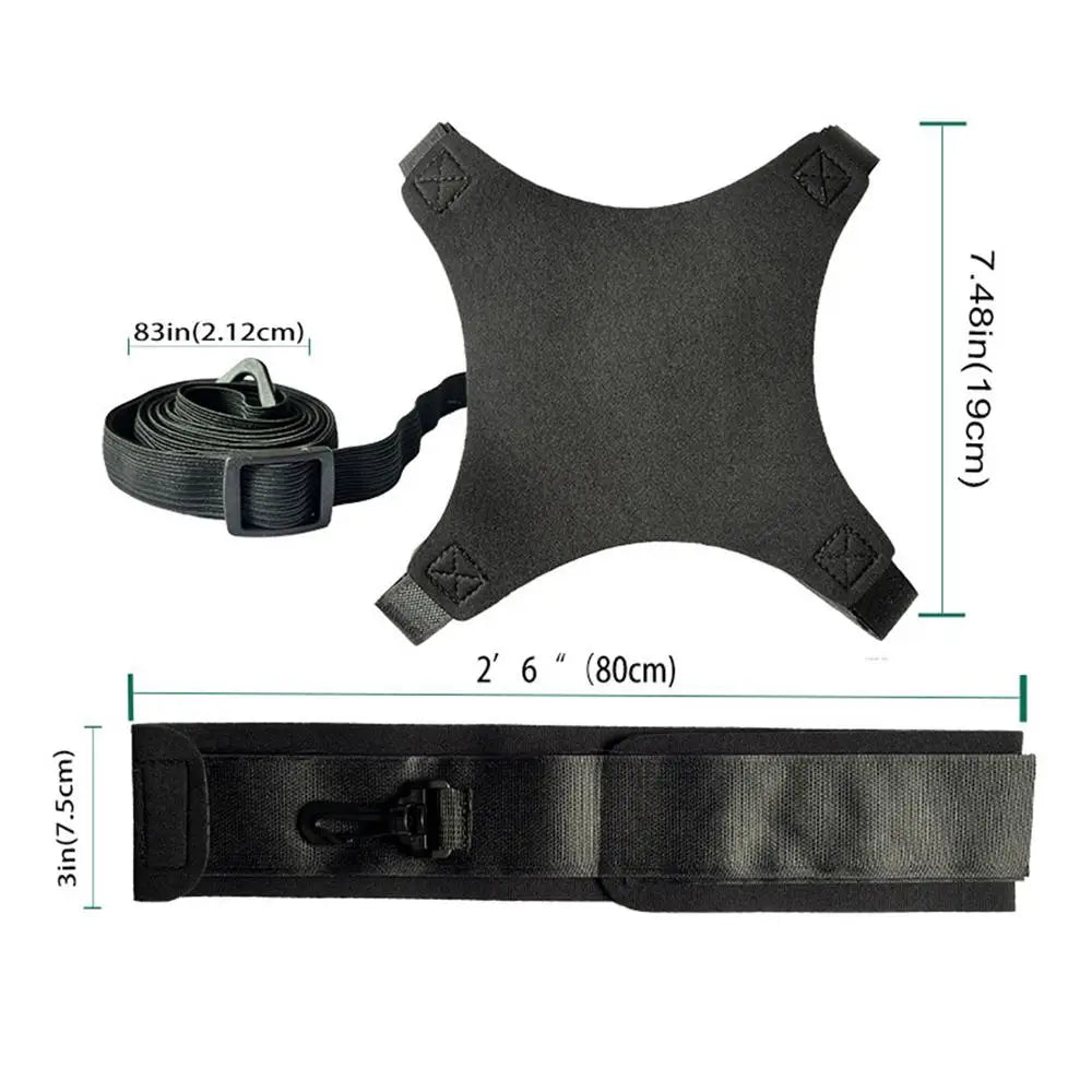 Volleyball Spike Trainer with Elastic Swing Belt