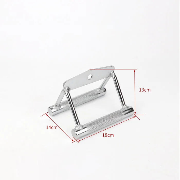 Gym Home Equipment Accessories Lat Pull Down Bar， Chrome-plated Surface Anti-rust High Load-bearing Fitness Tricep Rope Training