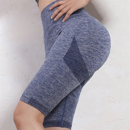 Women's Mid-Length High Stretch Yoga Pants