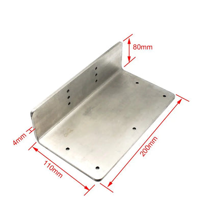 Stainless Steel Mounting Plate with Wooden Bench Pin Kit Jewelry Setting Tools